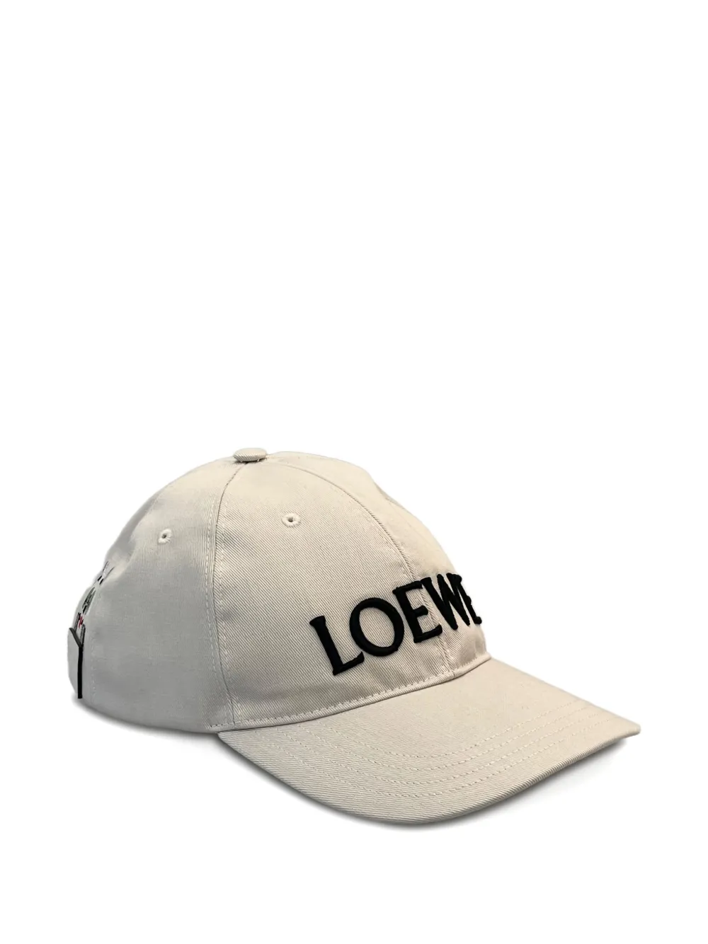 Loewe Louis Wain Logo-detail Baseball Cap In Neutral