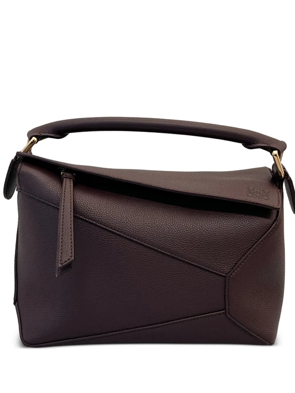 LOEWE Puzzle Edge kleine shopper - Bruin