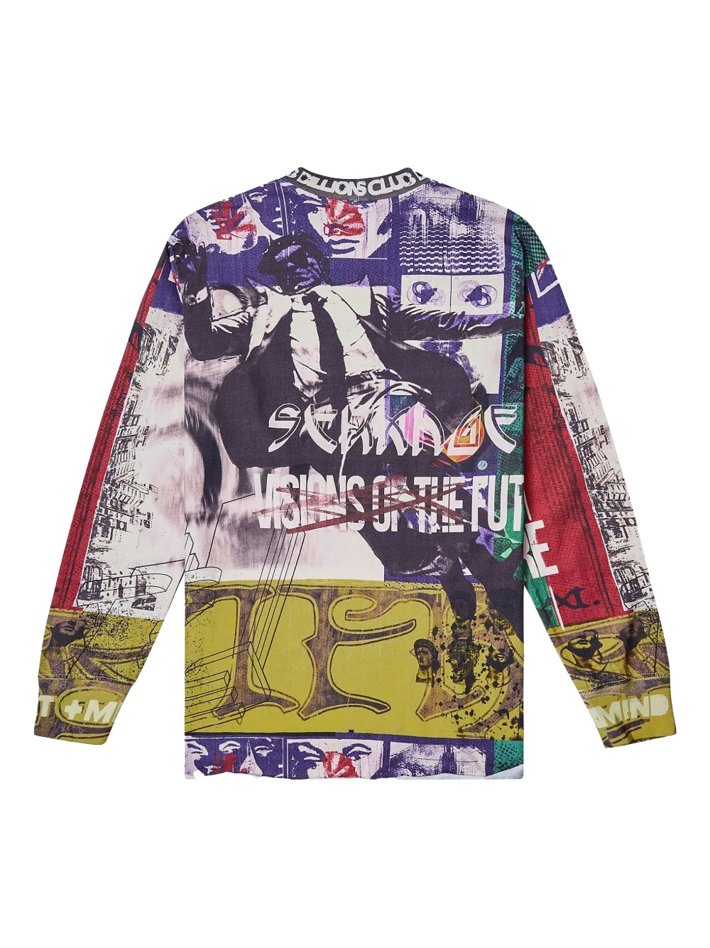 Billionaire Boys Club Motto long-sleeves T-shirt - Wit