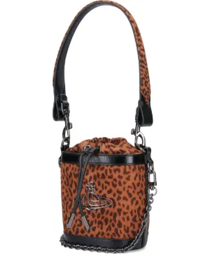 Vivienne Westwood orb-embellished Bucket Bag | Black | FARFETCH