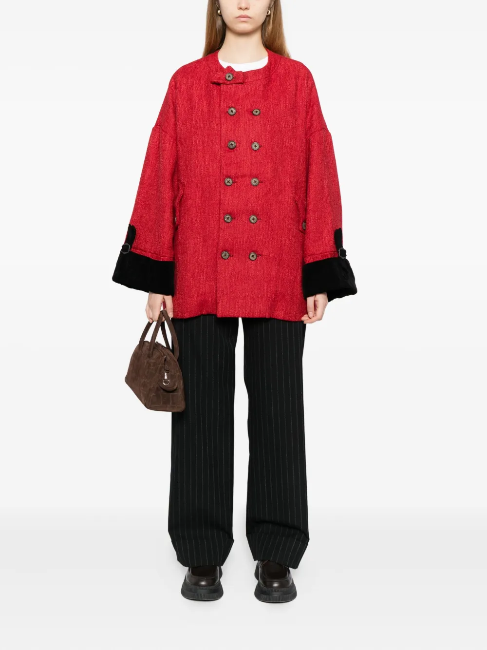 GG IN RED Birdwatcher coats | Double Breasted & Peacoats | Image 2