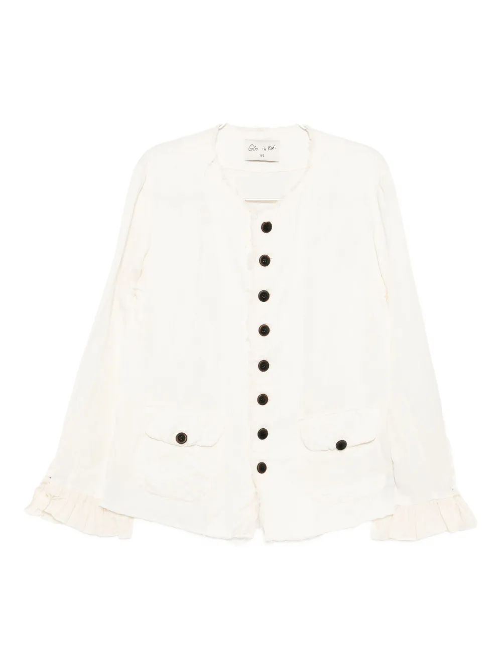 GG IN RED Birdwatcher shirt - Toni neutri