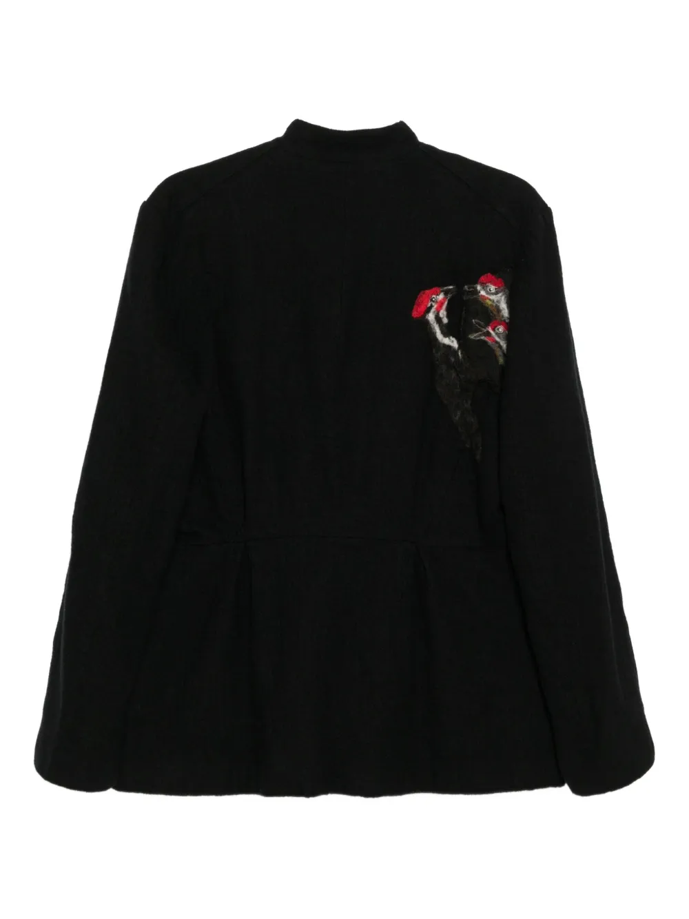 Gg In Red Birdwatcher Jacket In Black