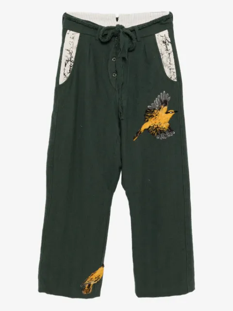 GG IN RED Birdwatcher trousers