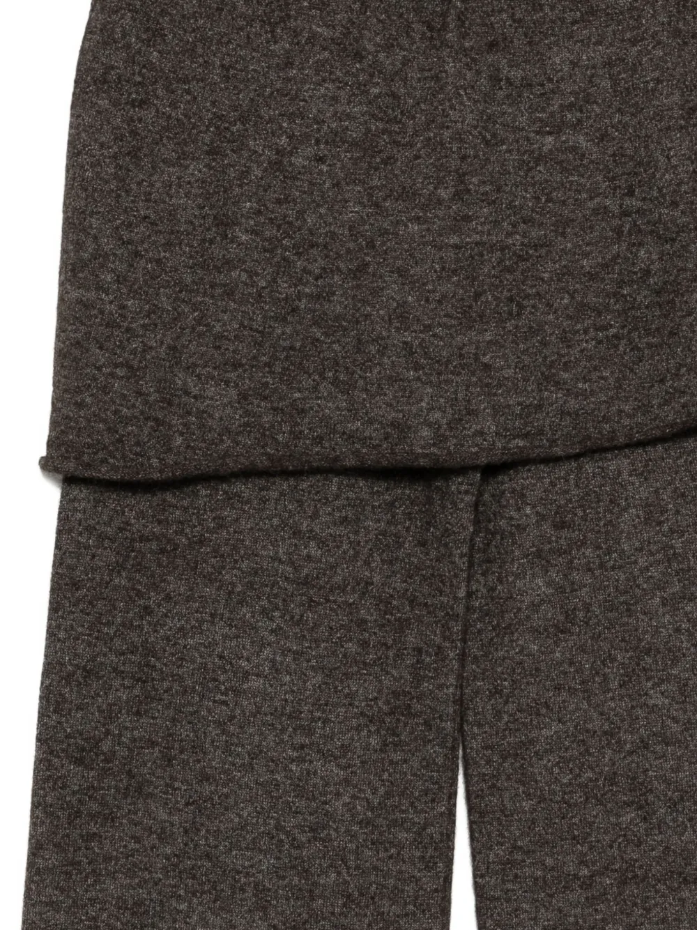 Lauren Manoogian Askew Layered Trousers In Brown