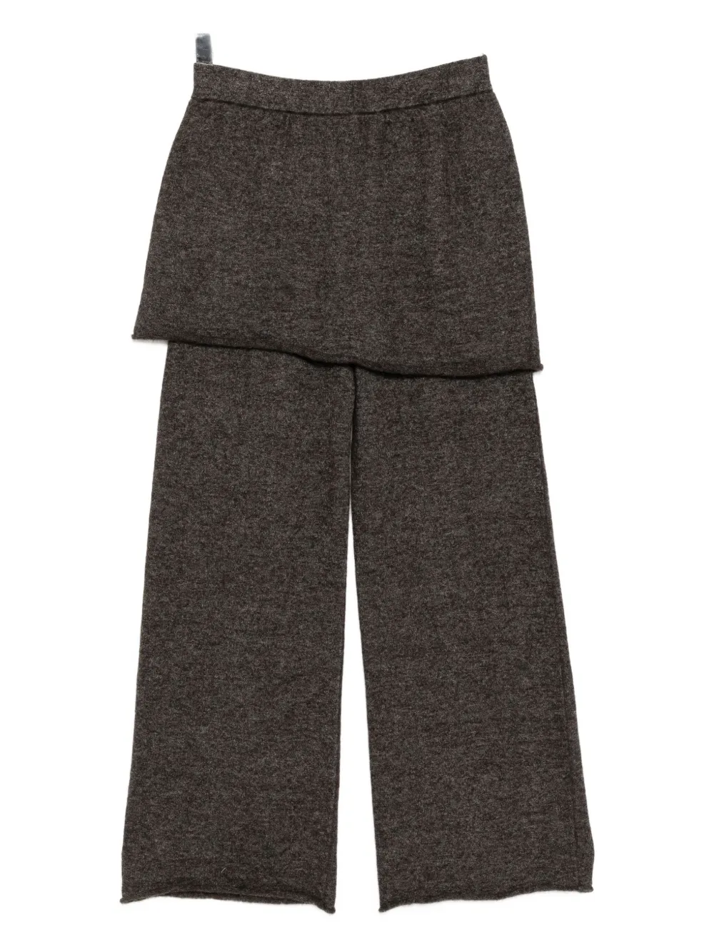 Lauren Manoogian Askew layered trousers - Bruin