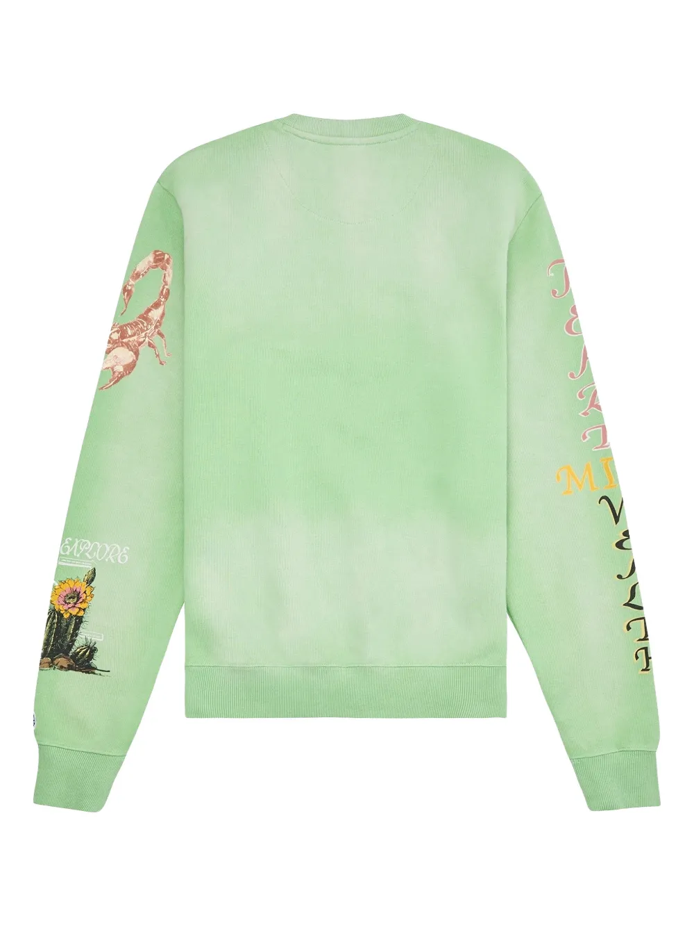Billionaire Boys Club Trui met zonsondergangprint Groen