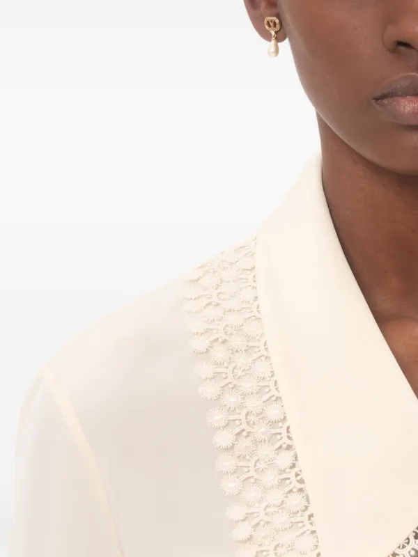 Valentino Garavani オヴァレット ドロップピアス | ゴールドトーン
