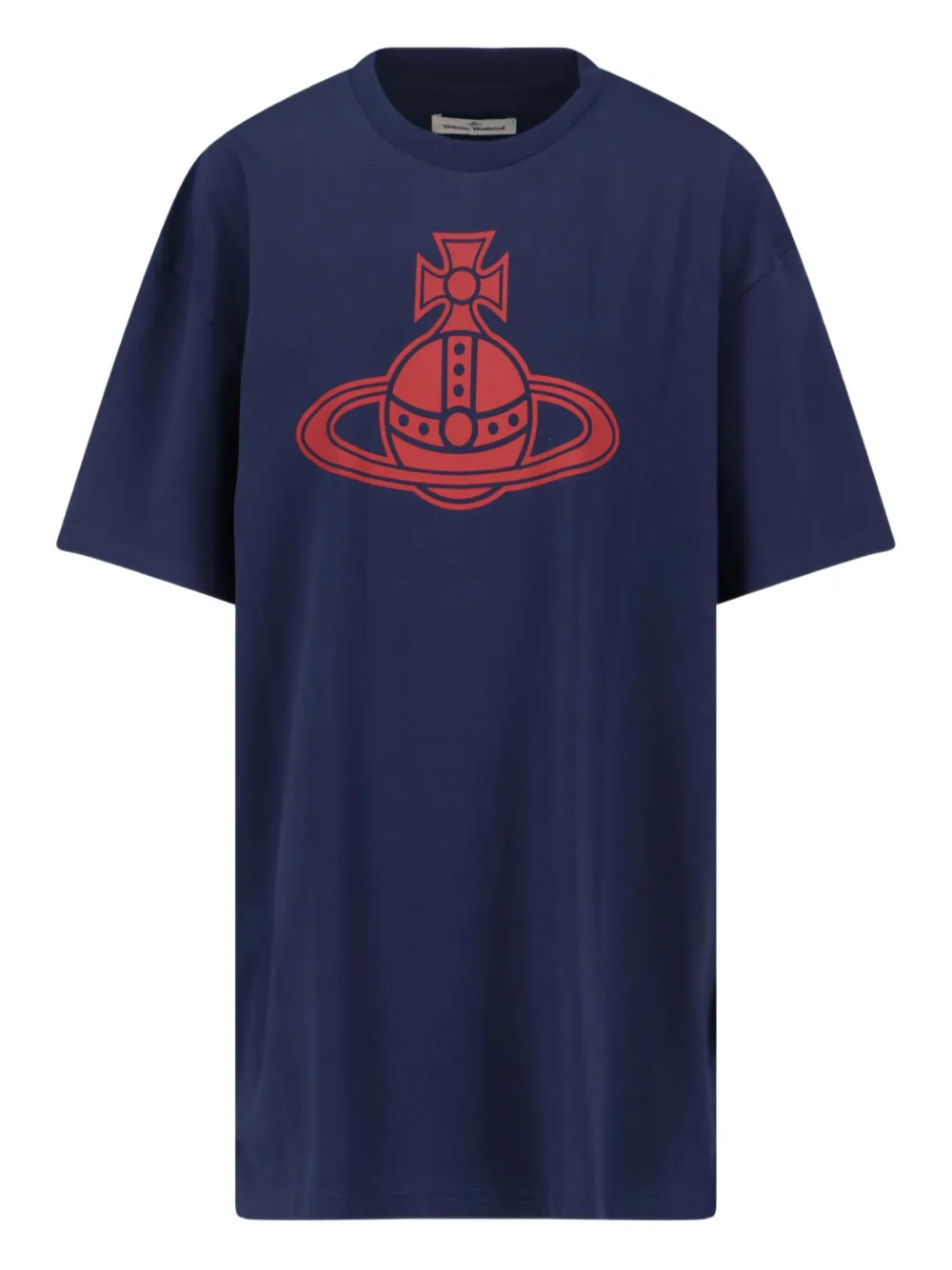 Vivienne Westwood Paris Orb Graphic T-shirt In Blue