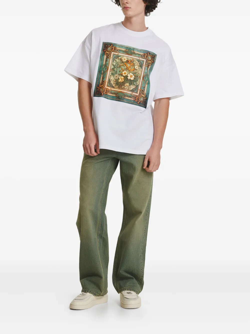 IRINA VOINEA Botticelli T-shirt - Wit