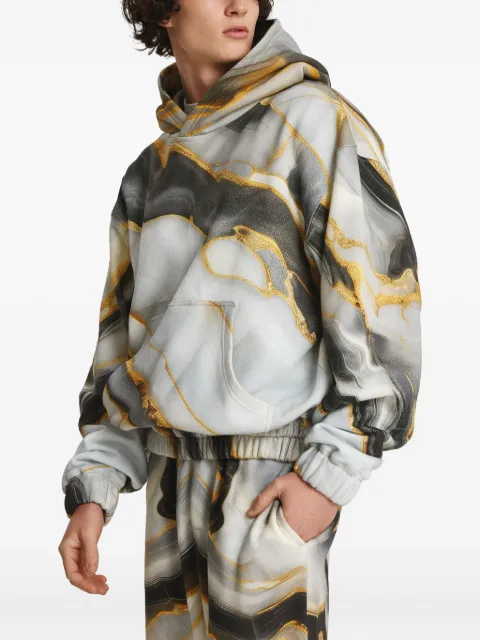 IRINA VOINEA Marble hoodie