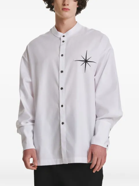 IRINA VOINEA embroidered shirt