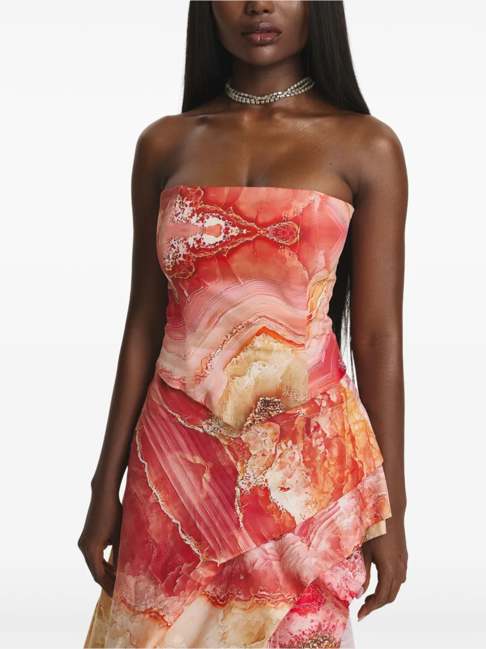 IRINA VOINEA corset strapless | rosado | Image 1