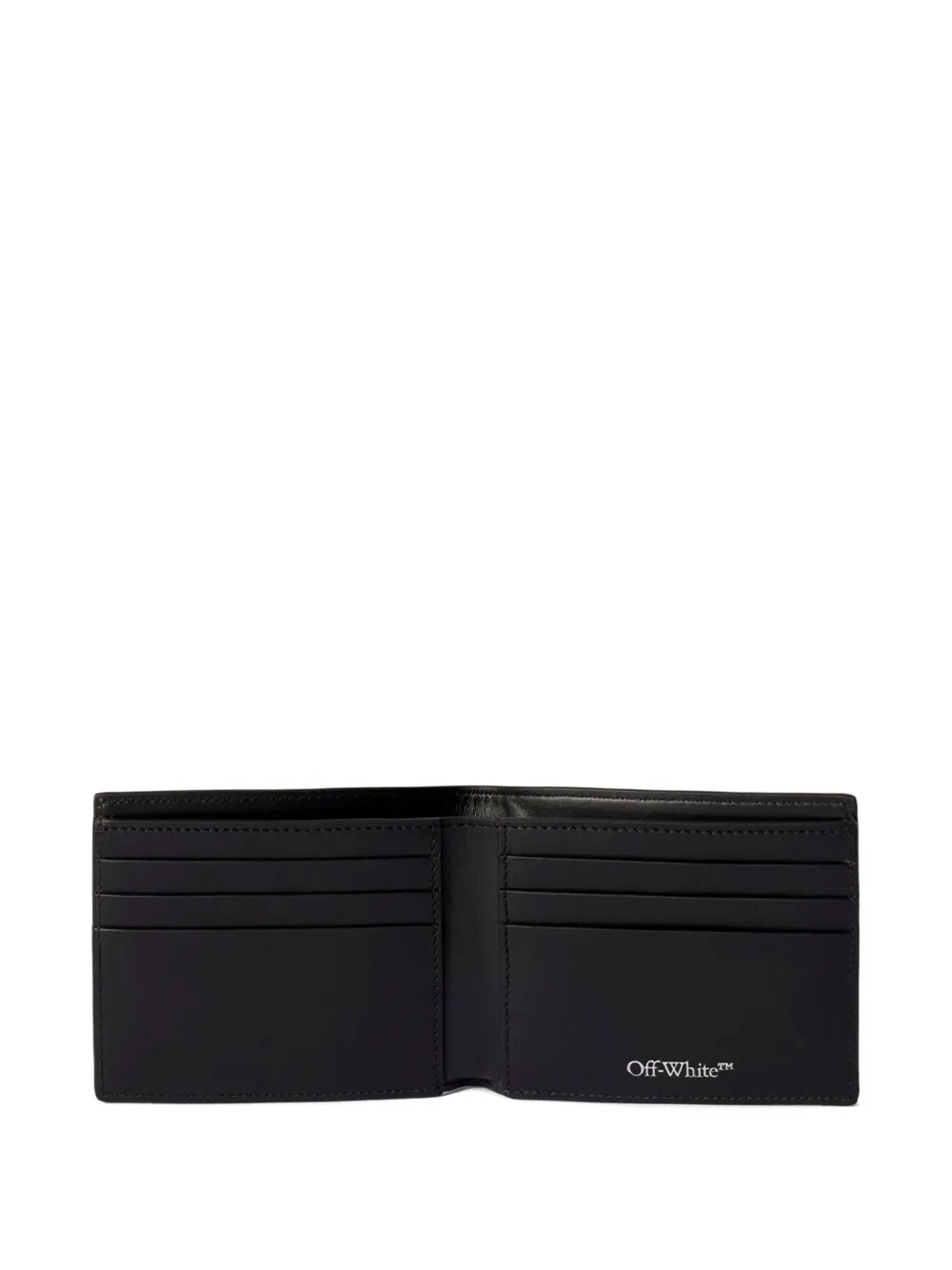 Off-White Portemonnee met grafische print Zwart