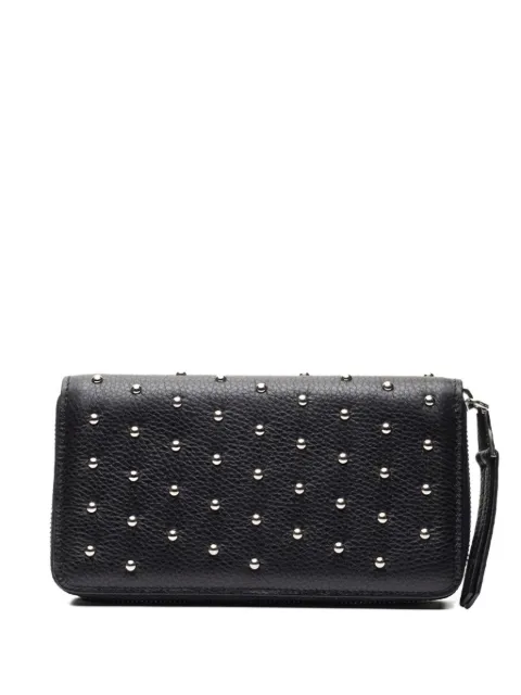 Poche Paris studded zip wallet