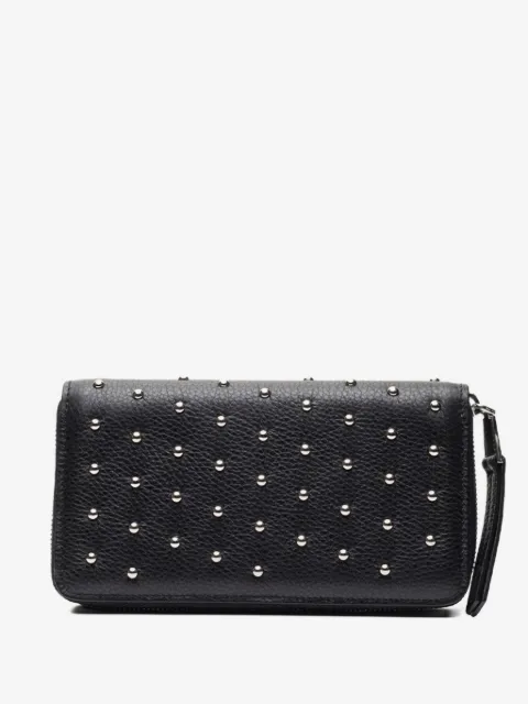 Poche Paris studded zip wallet