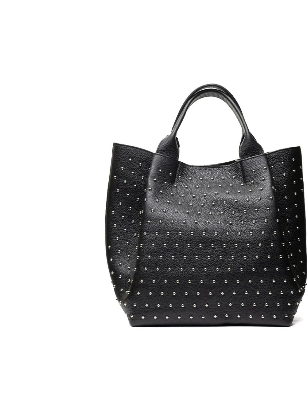 Poche Paris Torba studded tote bag - Zwart