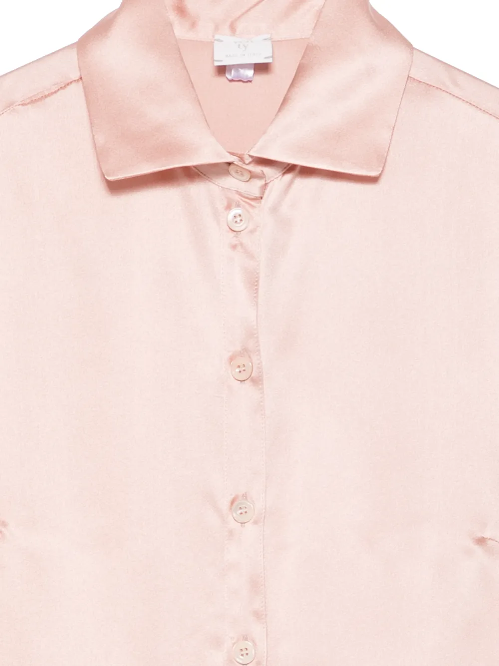  Eleventy Buttoned Long-sleeves Shirt - Pink 