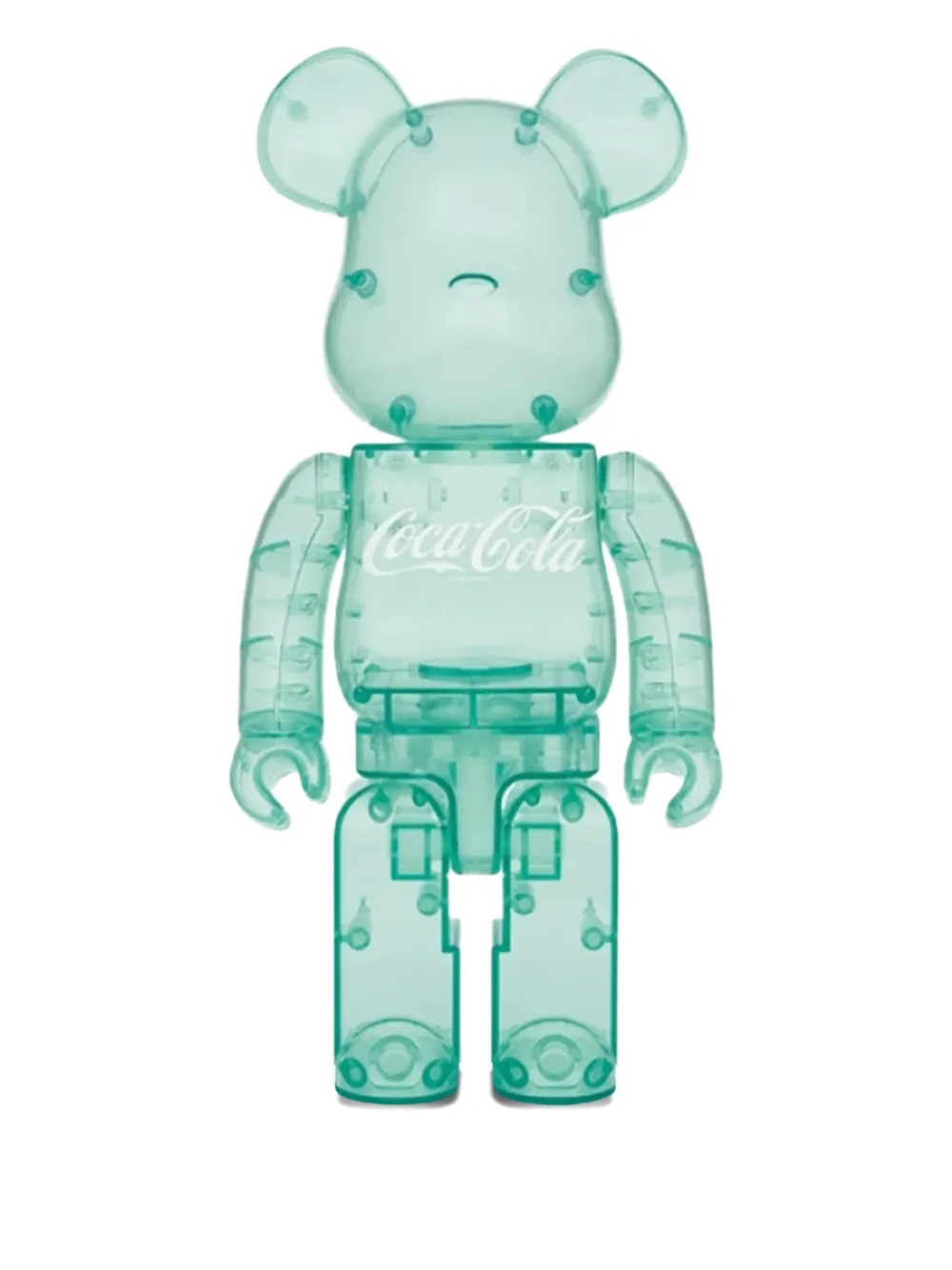 Medicom Toy X Coca Cola Be@rbrick 400% And 1000% Fugure Set In Green