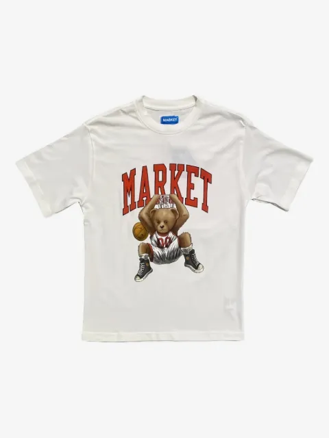 MARKET playera con oso estampado