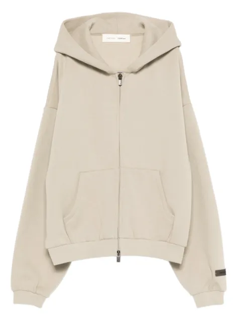 FEAR OF GOD ESSENTIALS KIDS hoodie con cierre