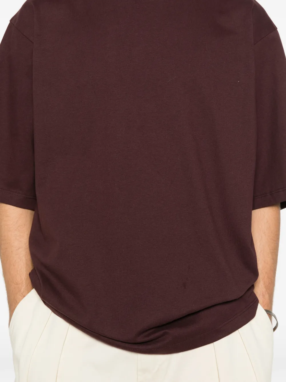 Costumein round-neck T-shirt Rood