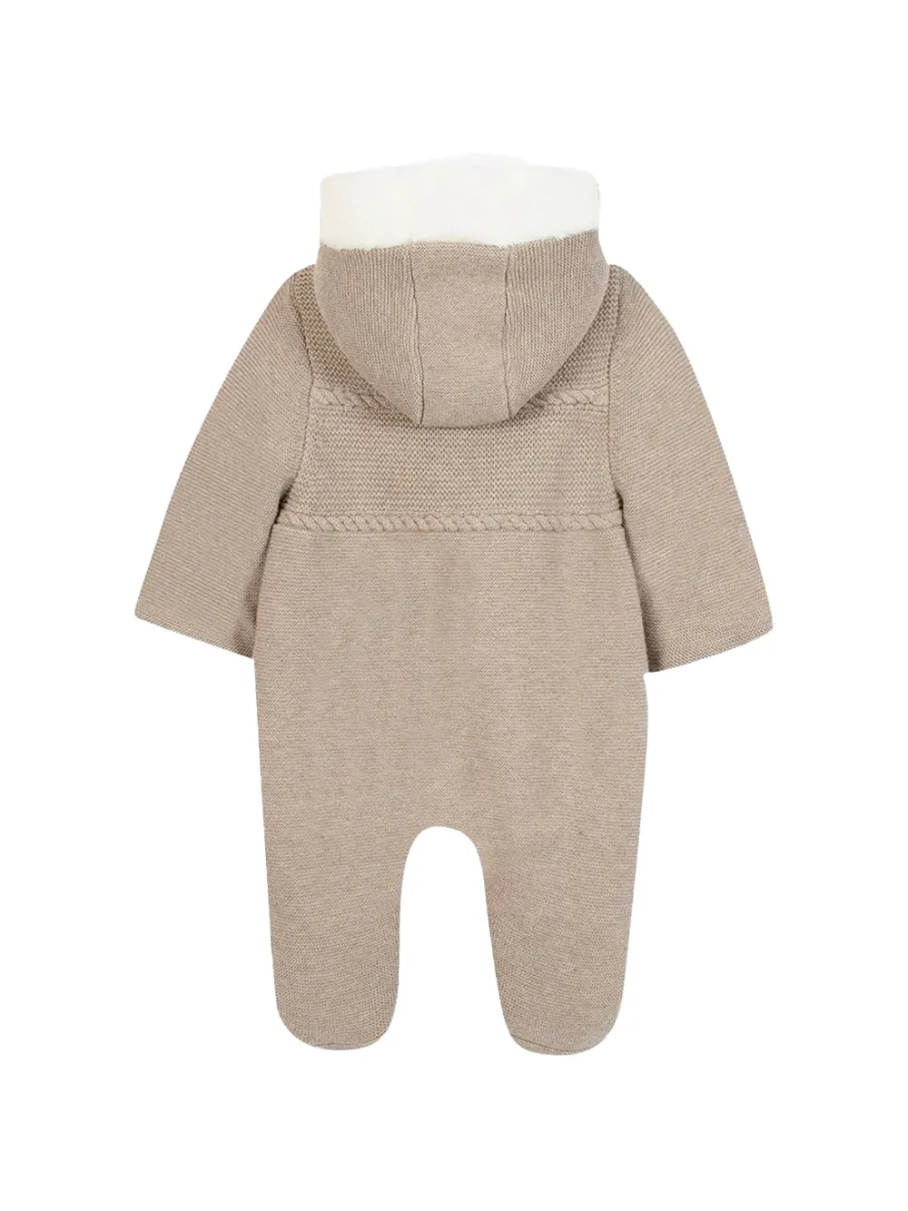 Tartine Et Chocolat hooded knit babywear - Bruin