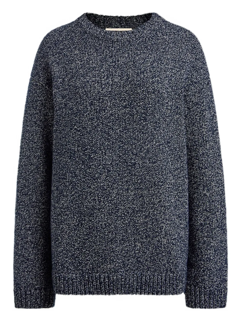 12 STOREEZ suéter con cuello redondo | azul | Image 1