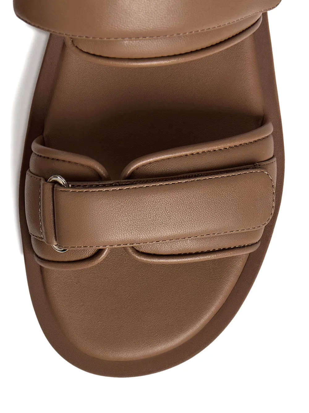 12 STOREEZ Leren sandalen Bruin