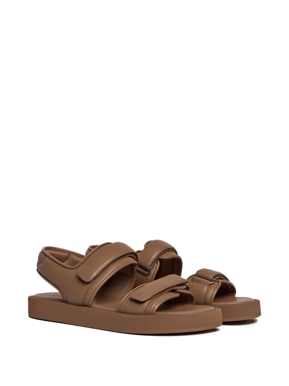 12 STOREEZ Leren sandalen Bruin