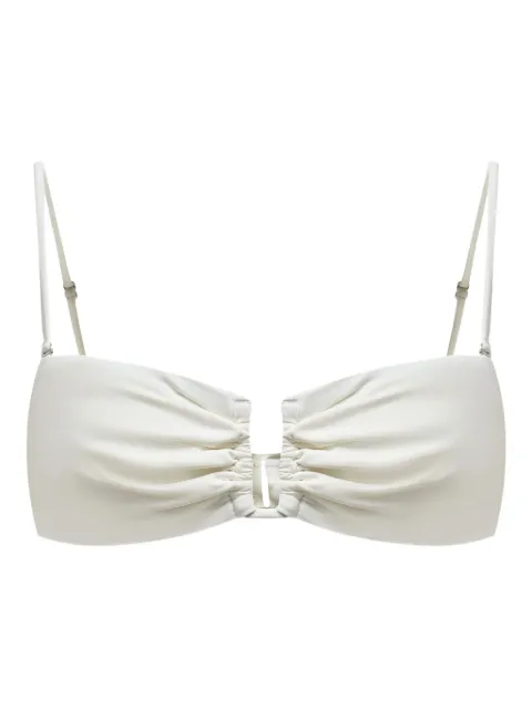 12 STOREEZ ruched bikini top