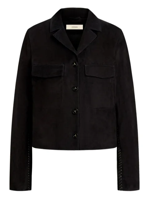 12 STOREEZ chamarra de gamuza