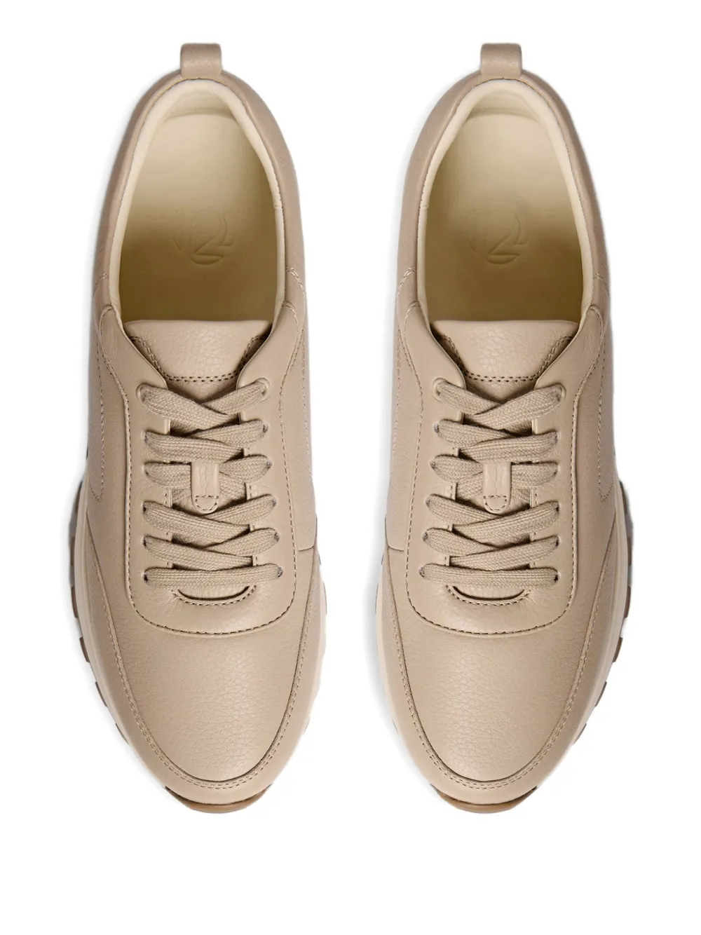 12 Storeez Leather Sneakers In Multi