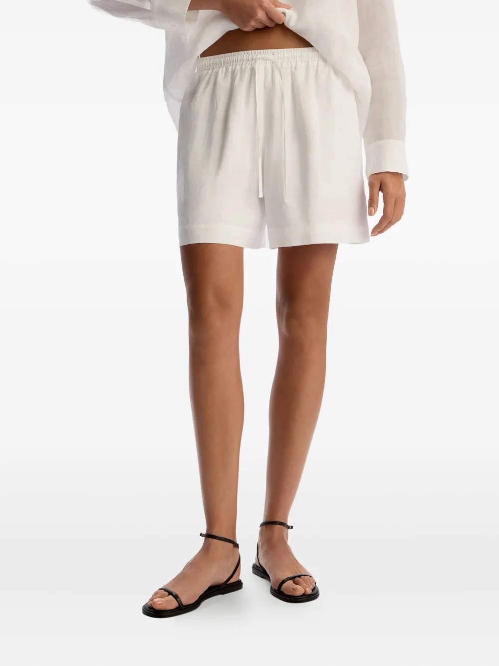 12 Storeez Drawstring Shorts In Animal Print