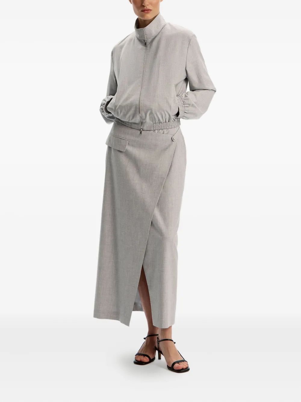 12 STOREEZ asymmetric midi skirt | Asymmetric & Draped Skirts | Image 2