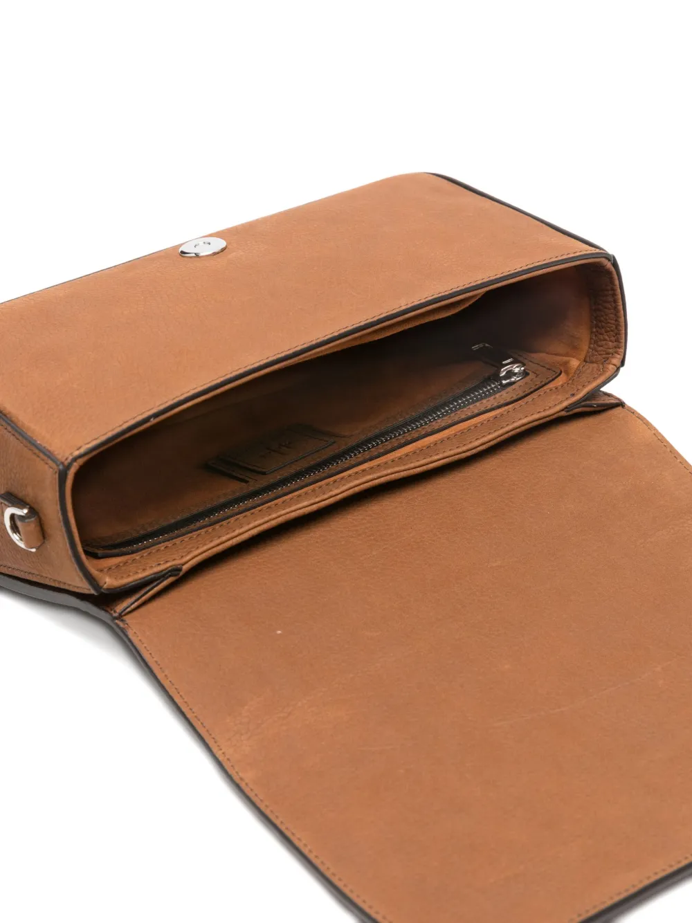 Hags Leather Tote Bag In Brown