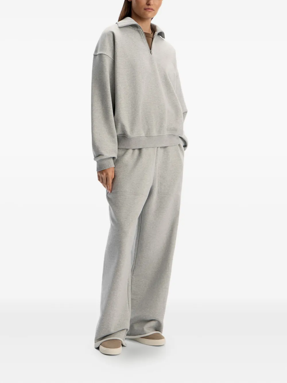 12 STOREEZ Straight trainingsbroek - Grijs