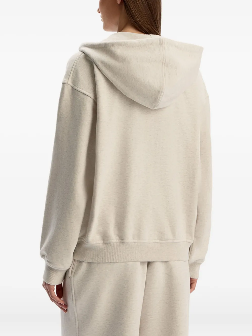 12 STOREEZ Hoodie met rits Beige
