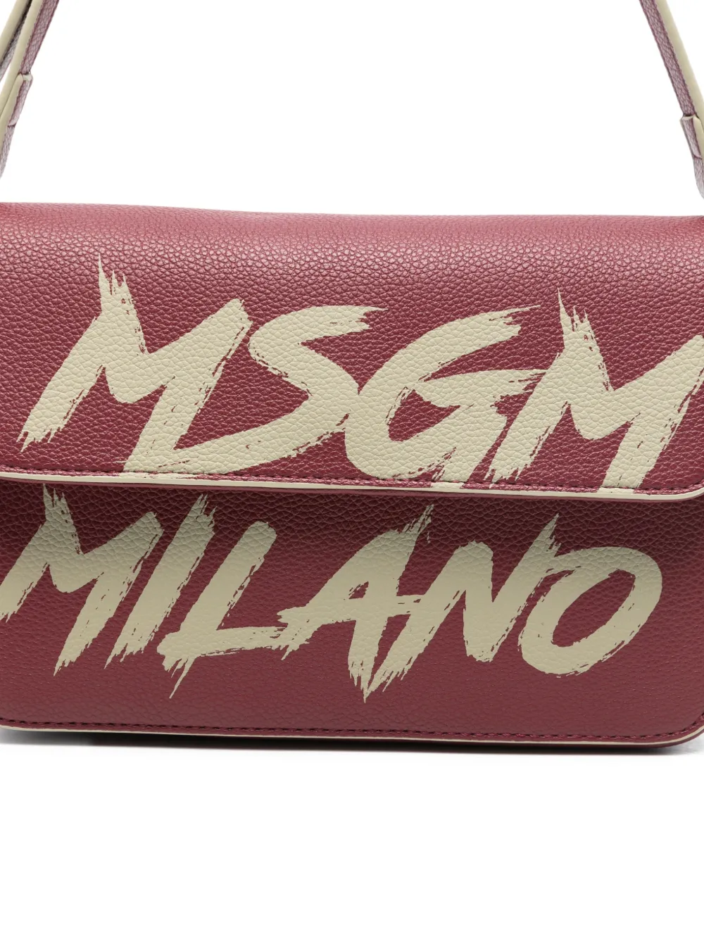 MSGM Kids Tas met logoband Rood