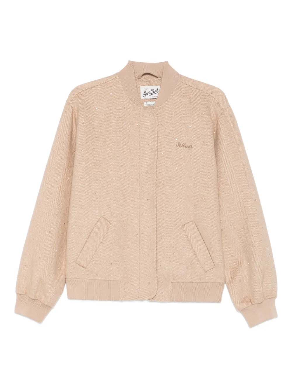 MC2 Saint Barth Adrien bomber jacket | Neutrals | Image 1