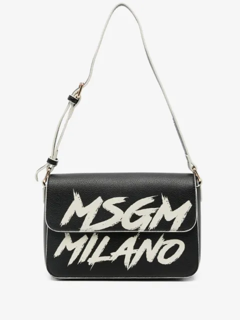 MSGM Kids ロゴストラップ バッグ