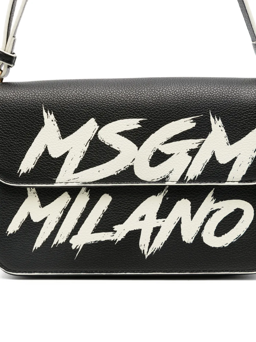 MSGM Kids Tas met logoband Zwart