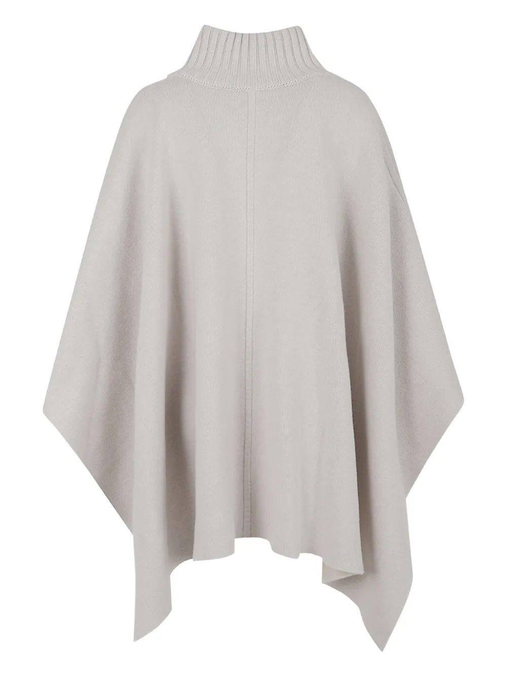 Barrie buttoned funnel-neck poncho | Capes | Image 2