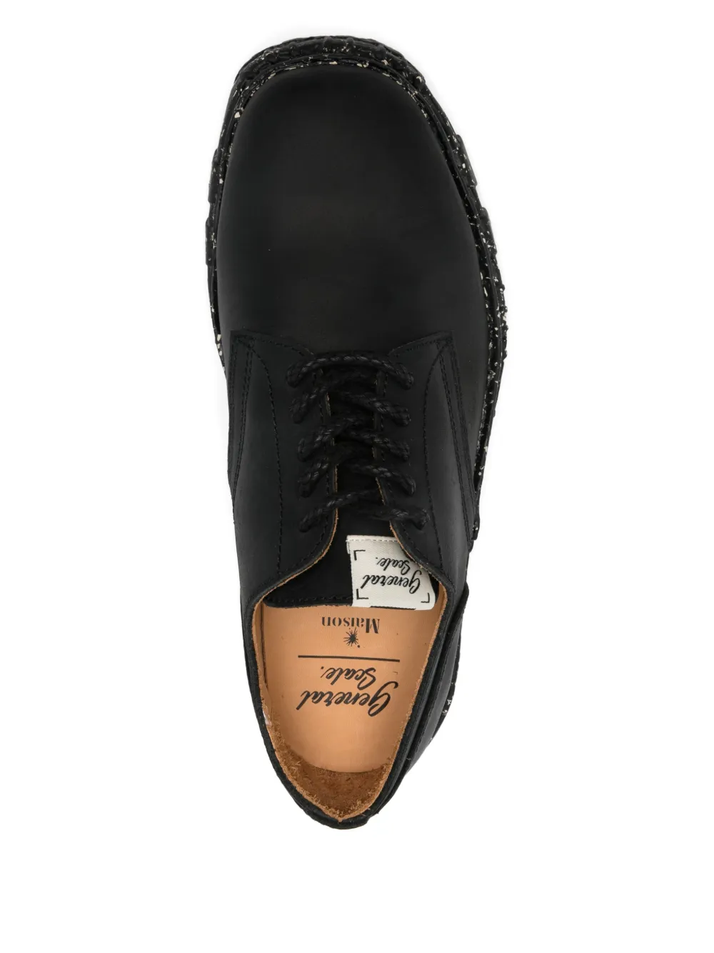 Miharayasuhiro Joseph Lace-up Derby Shoes In Multi