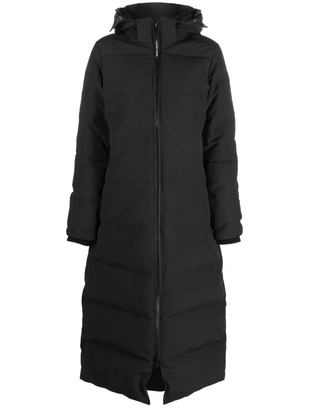 Canada Goose long-length padded jacket - ブラック Canada Goose long-length padded jacket - ブラック