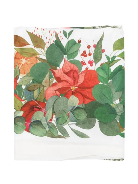 TESSITURA TOSCANA TELERIE Marzape christmas-print tableware (170cm x 270cm)