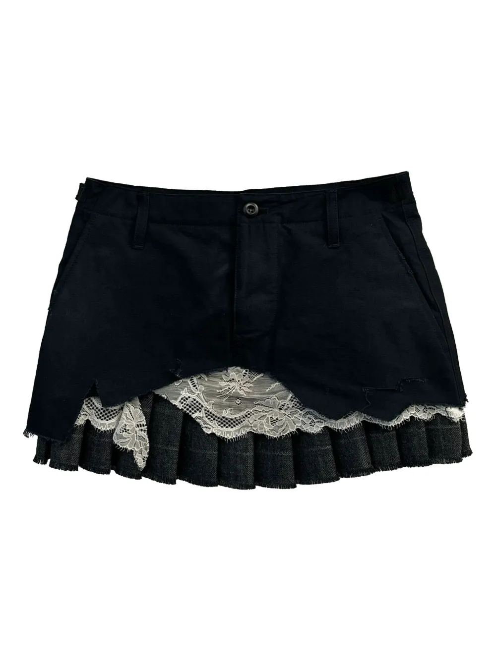 Balenciaga Saia cargo com patch | Preto | Image 1