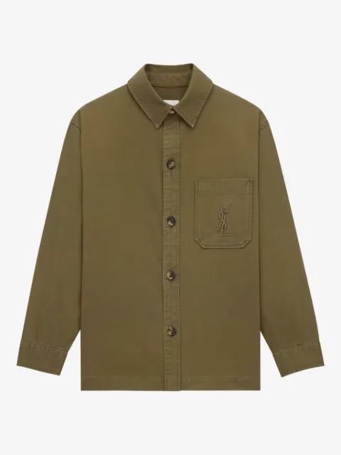 Saint Laurent sobrecamisa Cassandre