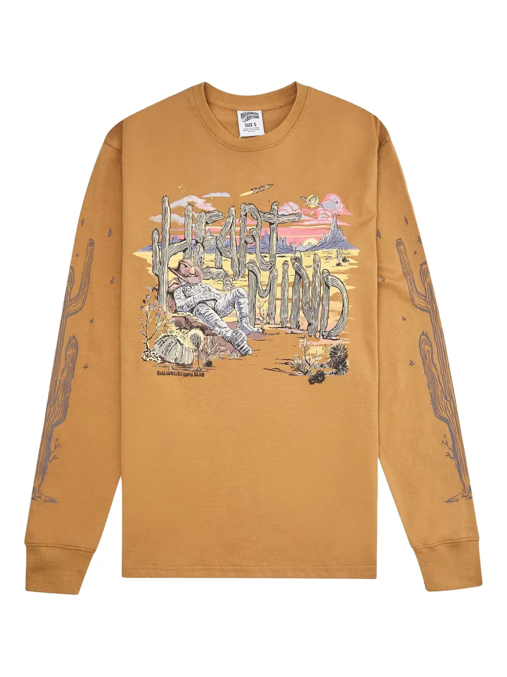 Billionaire Boys Club Siesta Graphic-print Sweatshirt In Brown