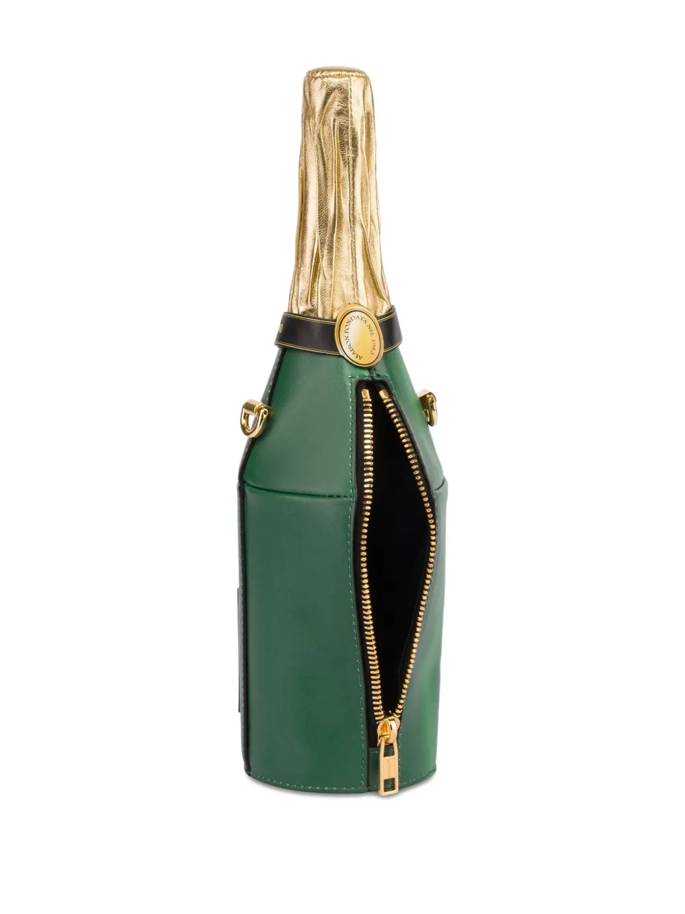 Moschino Bottle-motif Shoulder Bag In Green